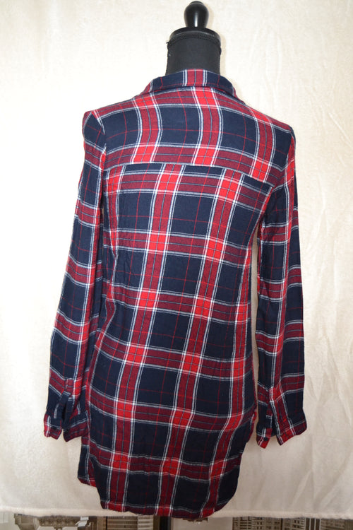 Chemise à Carreaux Kiabi — Taille XS