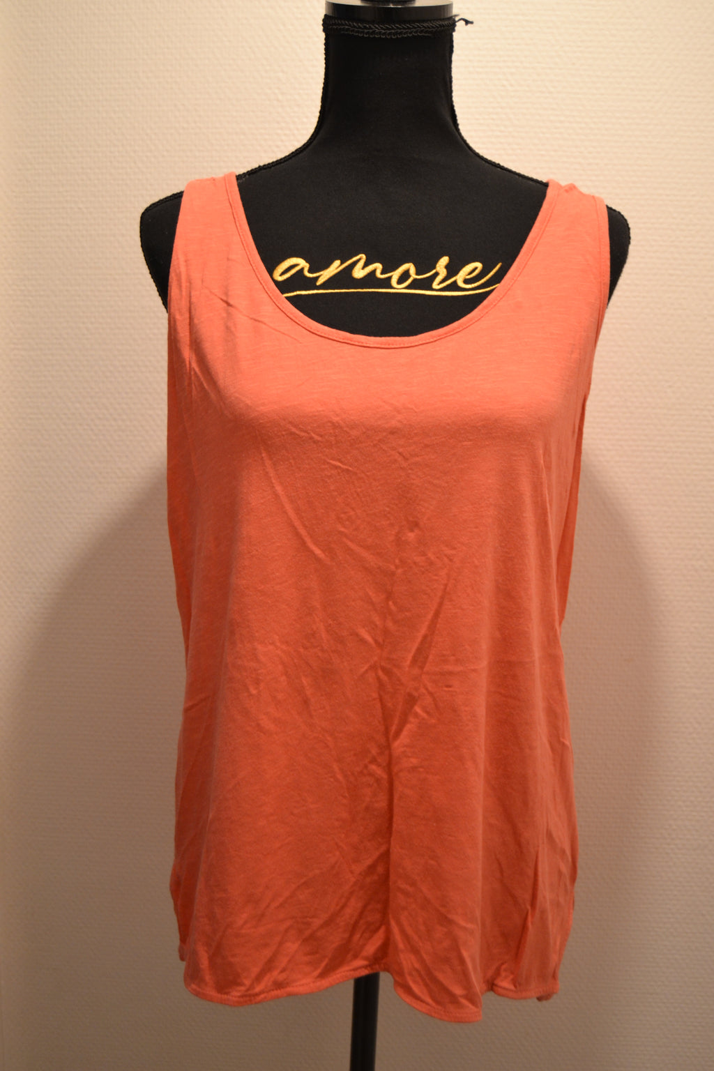 Débardeur Corail avec Dos en Dentelle - Camaïeu (Taille 38)