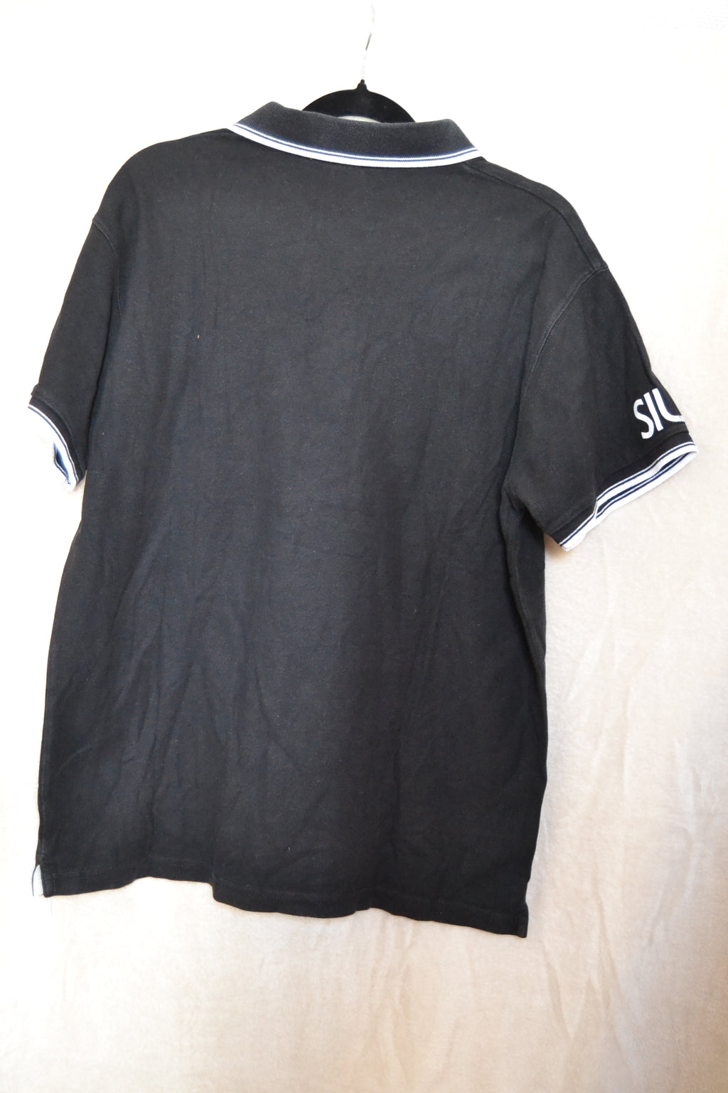 Polo Homme Noir – Taille XL