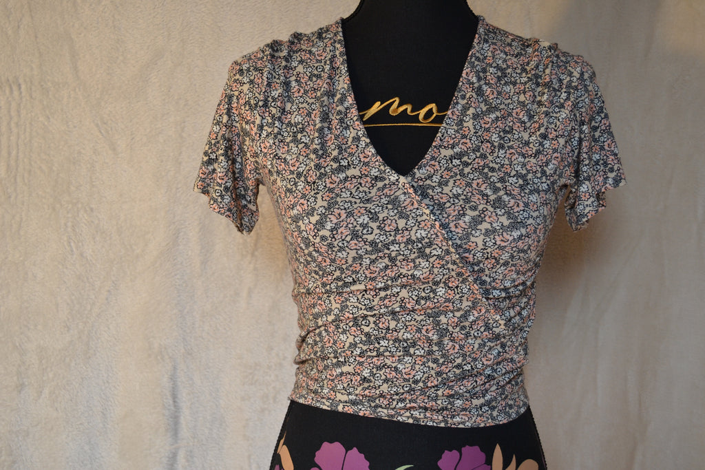 Crop top fleurie Taille M