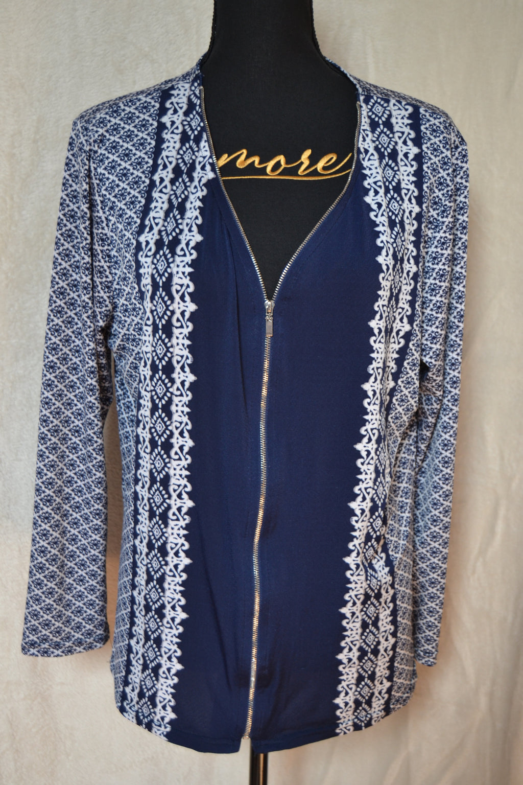 Veste Légère à Motif Du Plaisir au Même – Taille XL (4)
