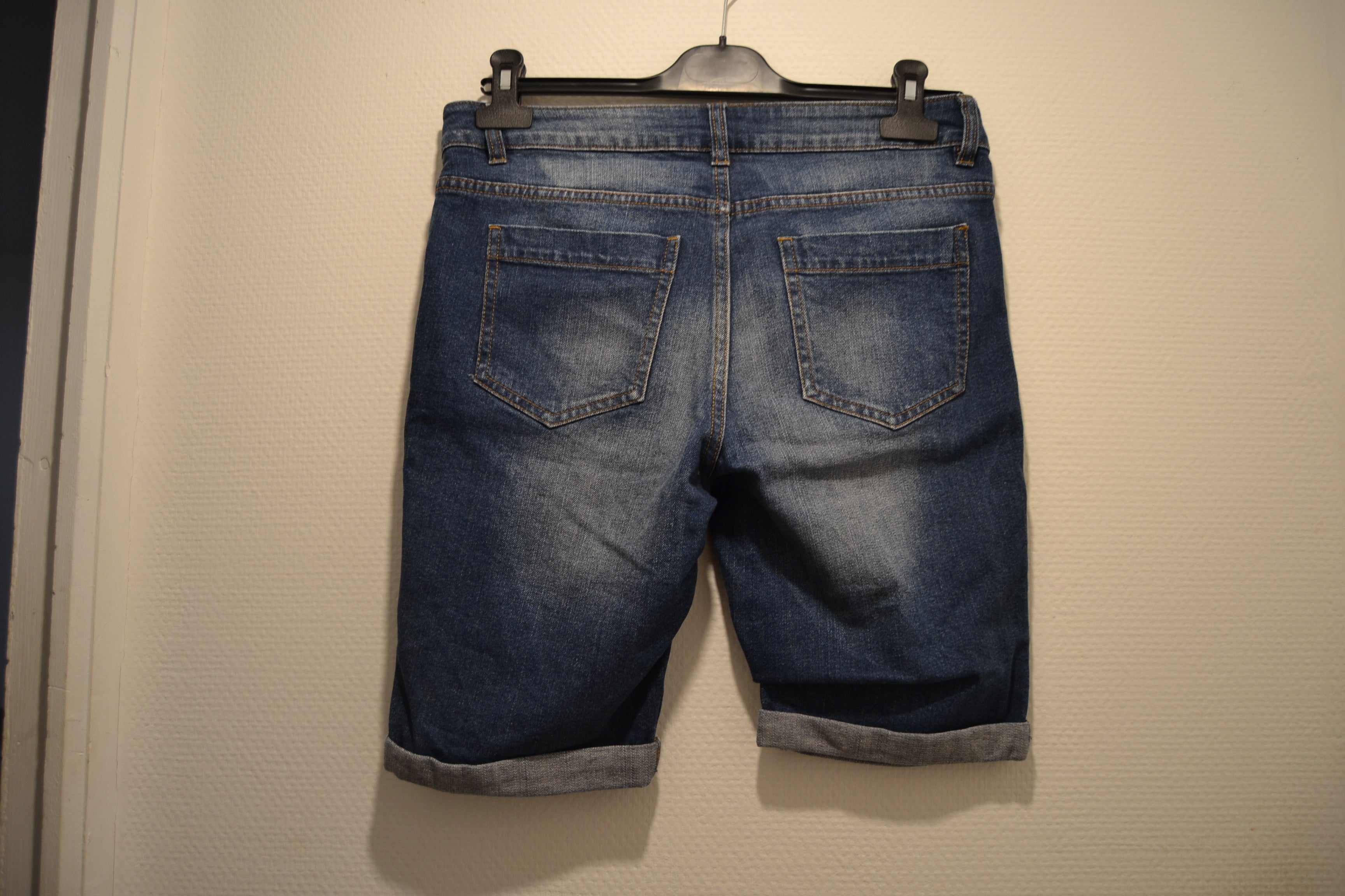 Bermuda / Short en jean bleu – Cécilia Fashion (Taille 38/40)