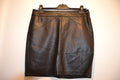Jupe courte en simili cuir noir – Mysquitos (Taille 40)