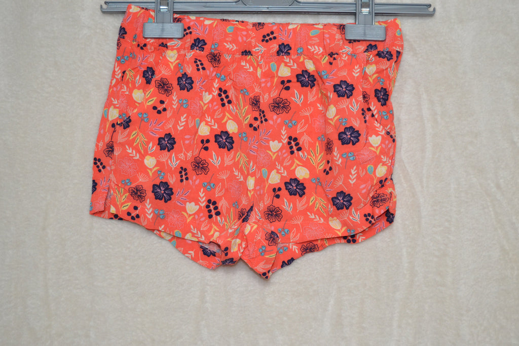 Short Orange à Fleurs Firefly — 8 ans