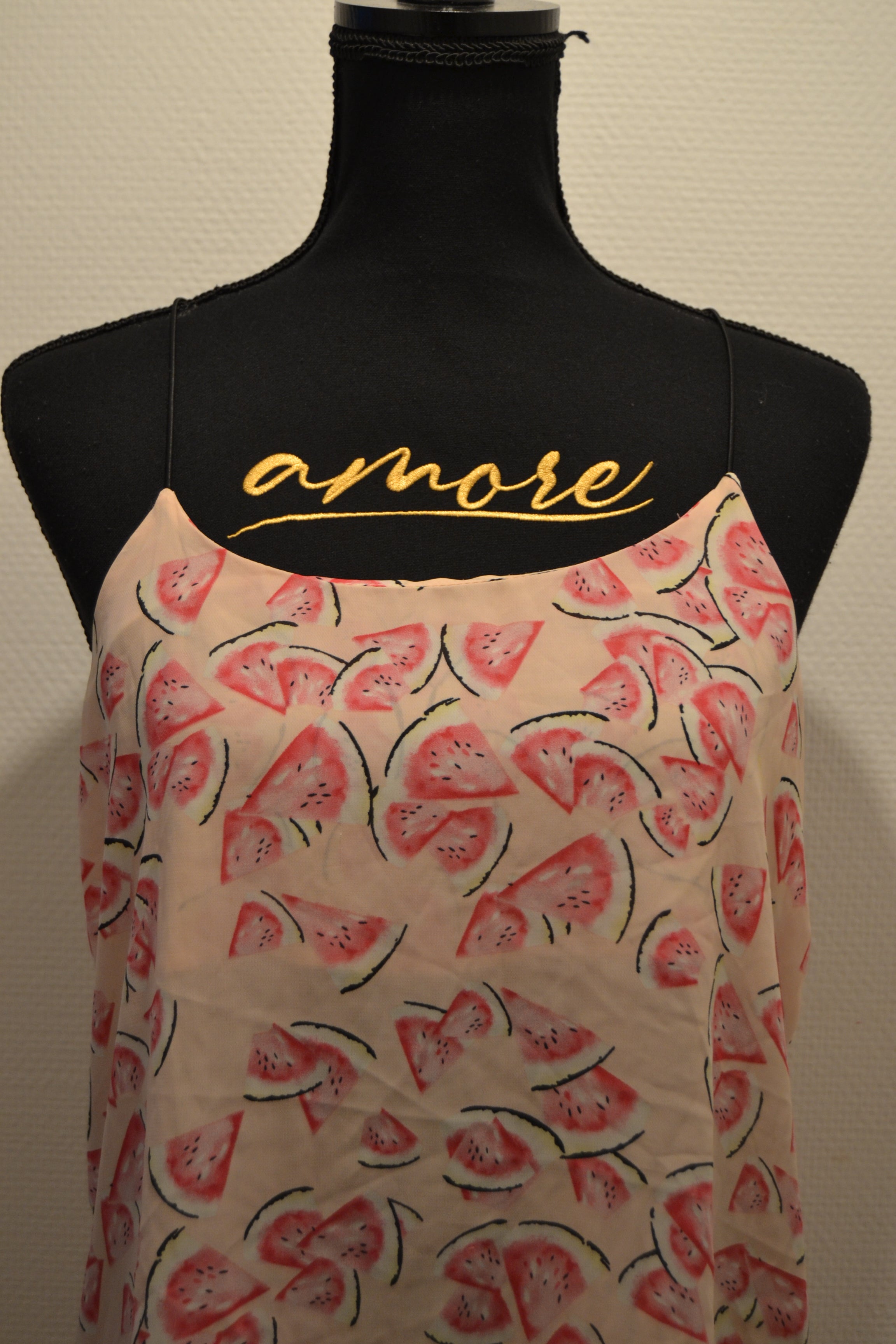 Débardeur fluide Kiabi à motifs pastèques – Taille 38 (M)