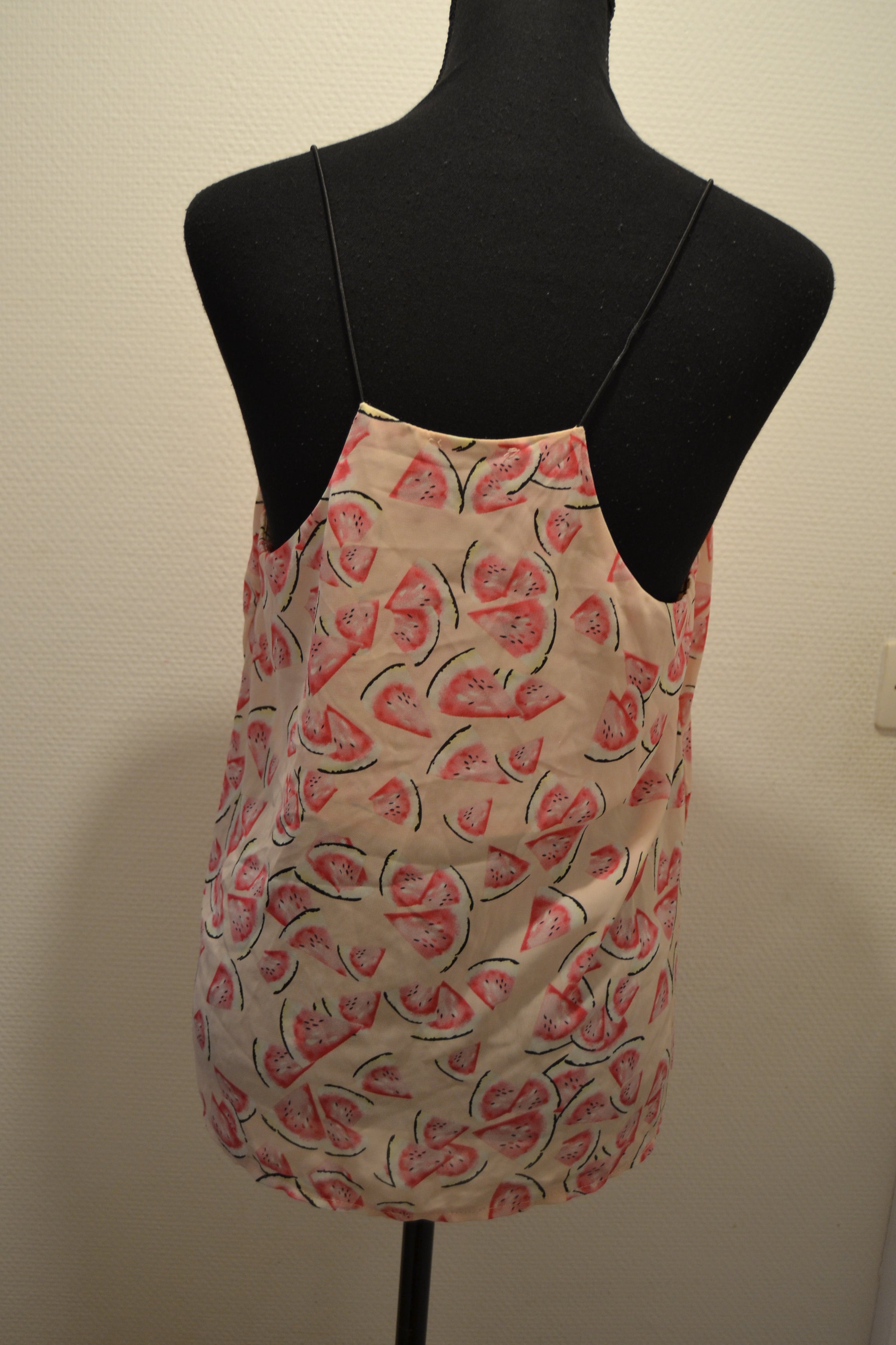 Débardeur fluide Kiabi à motifs pastèques – Taille 38 (M)