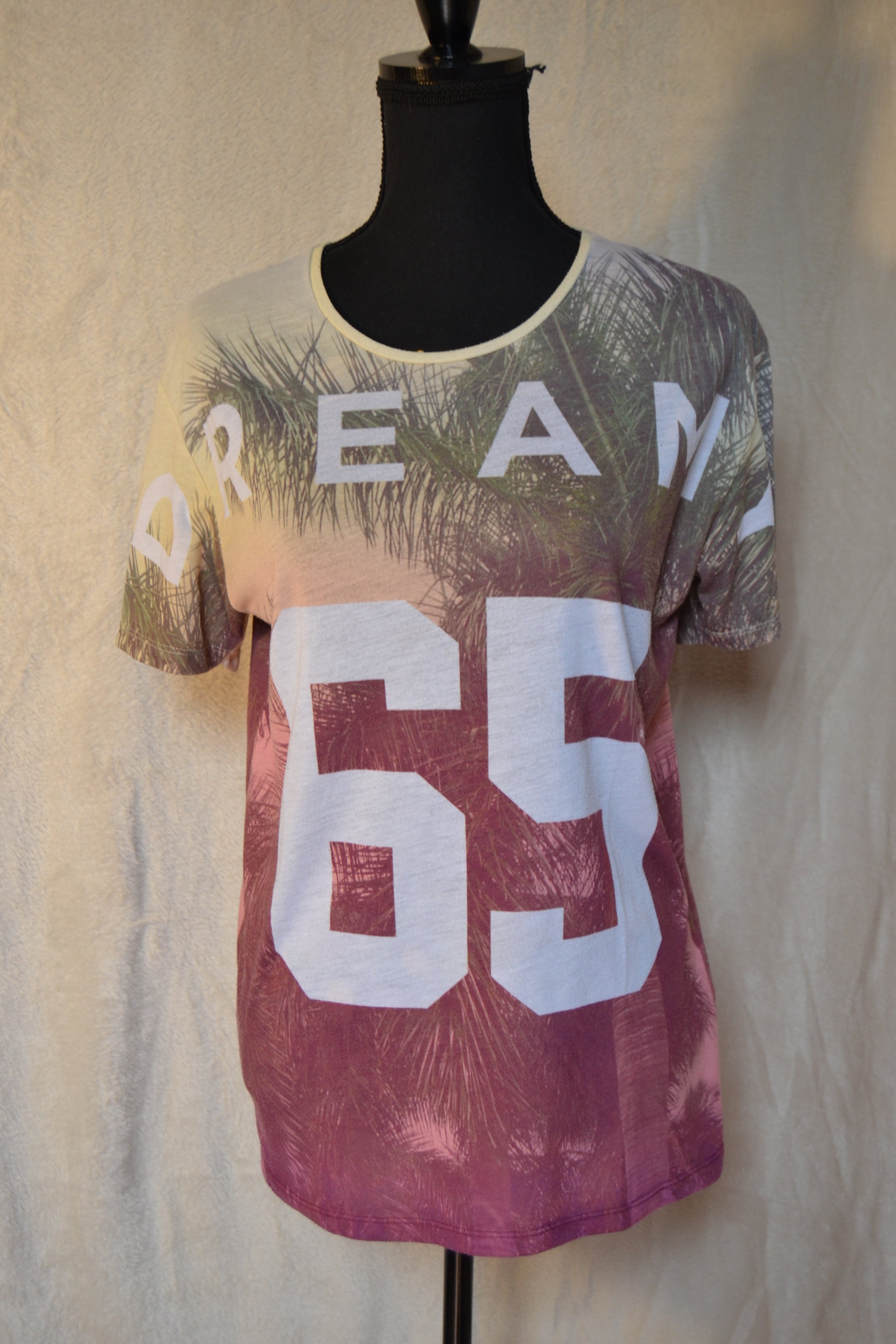 T-shirt imprimé homme taille L Zara
