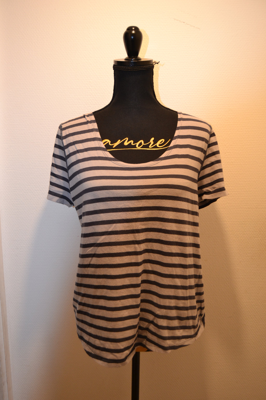 T-shirt marinière Le Petit Baigneur – Taille XL – 100% Coton