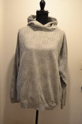 Sweat à capuche MPO No Problemo – Gris motifs géométriques – Taille 4 (XL)