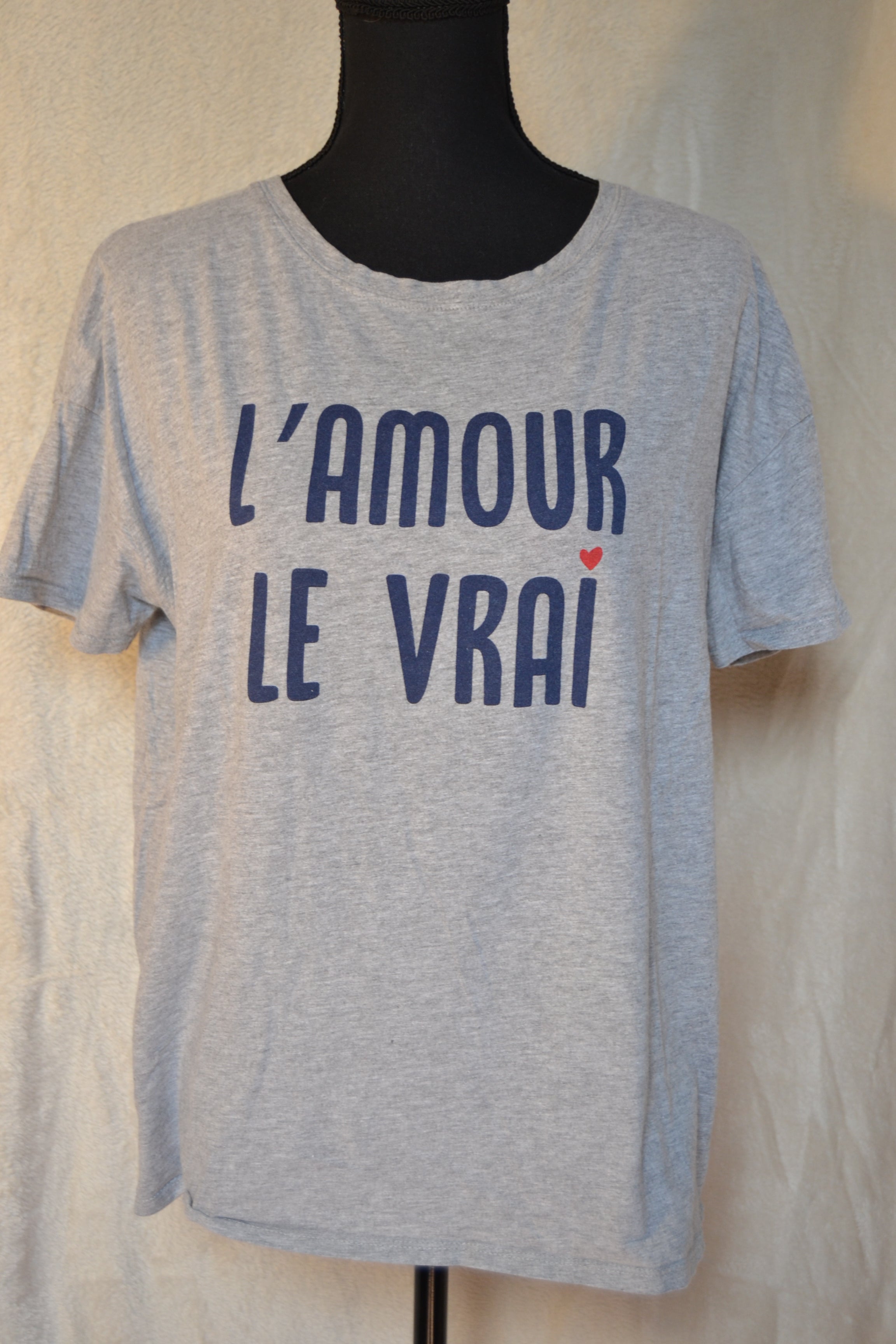 T-shirt gris Taille L