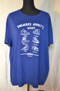T-shirt Bleu 3XL
