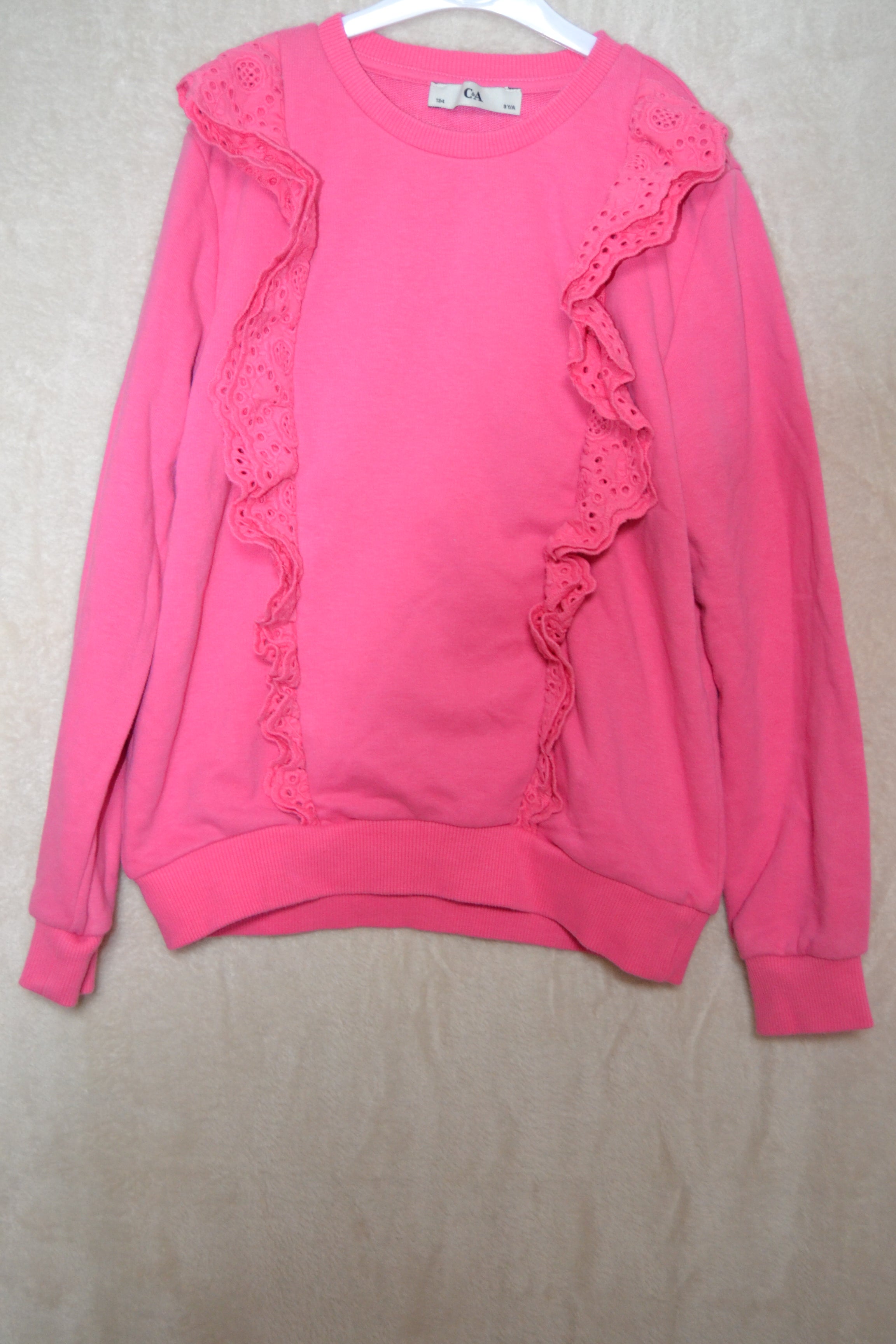 Pull Rose C&A — 9 ans (2)