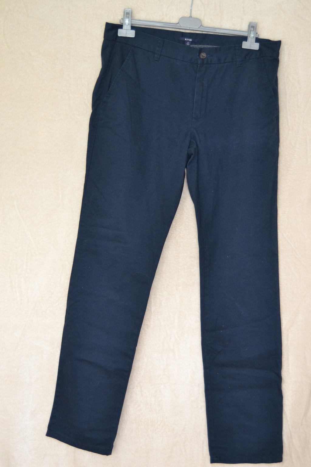 Pantalon Chino Homme Bleu – Kiabi | Taille 44