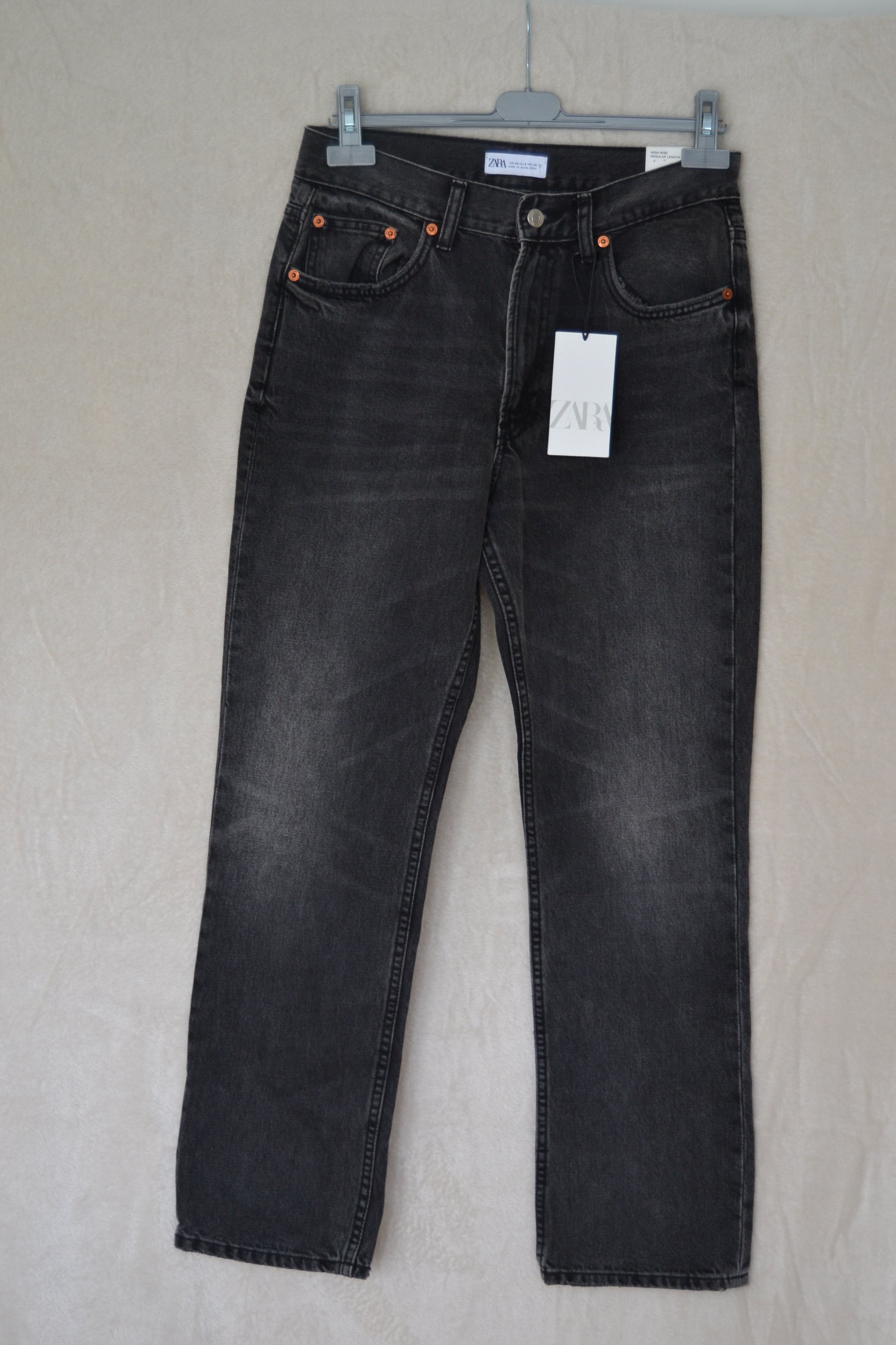 Pantalon Homme Gris Anthracite – Zara | Taille 40 | Neuf avec étiquette