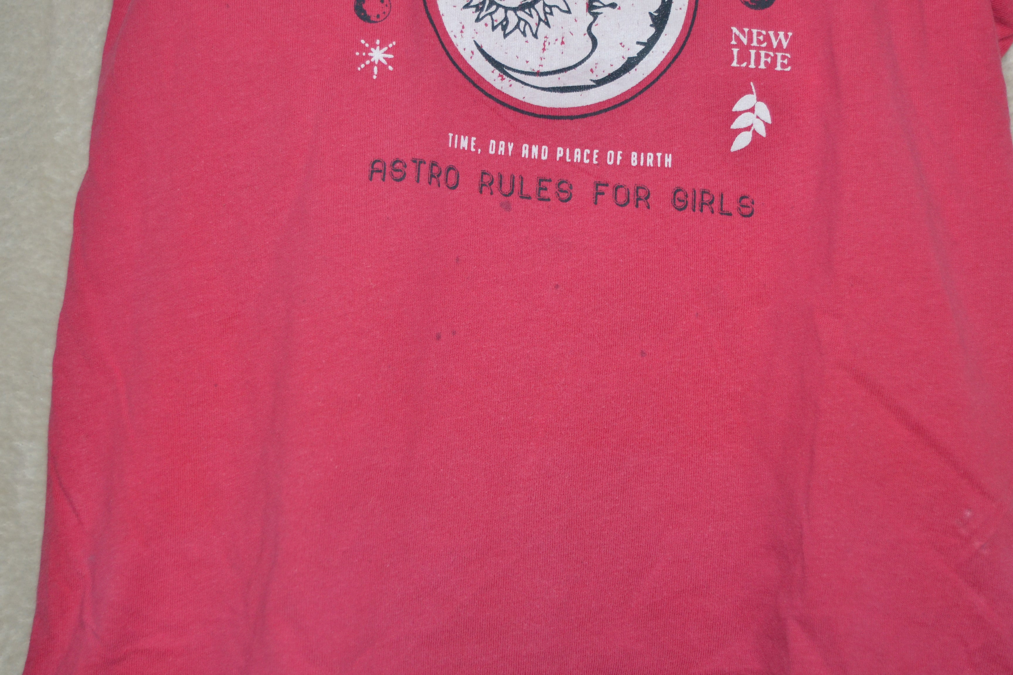 T-shirt Rose Firefly — 8 ans