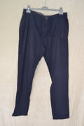 Pantalon Style Lin Homme Bleu – Gémo | Taille 48