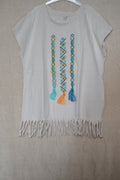 T-shirt Blanc — Fille 8 ans