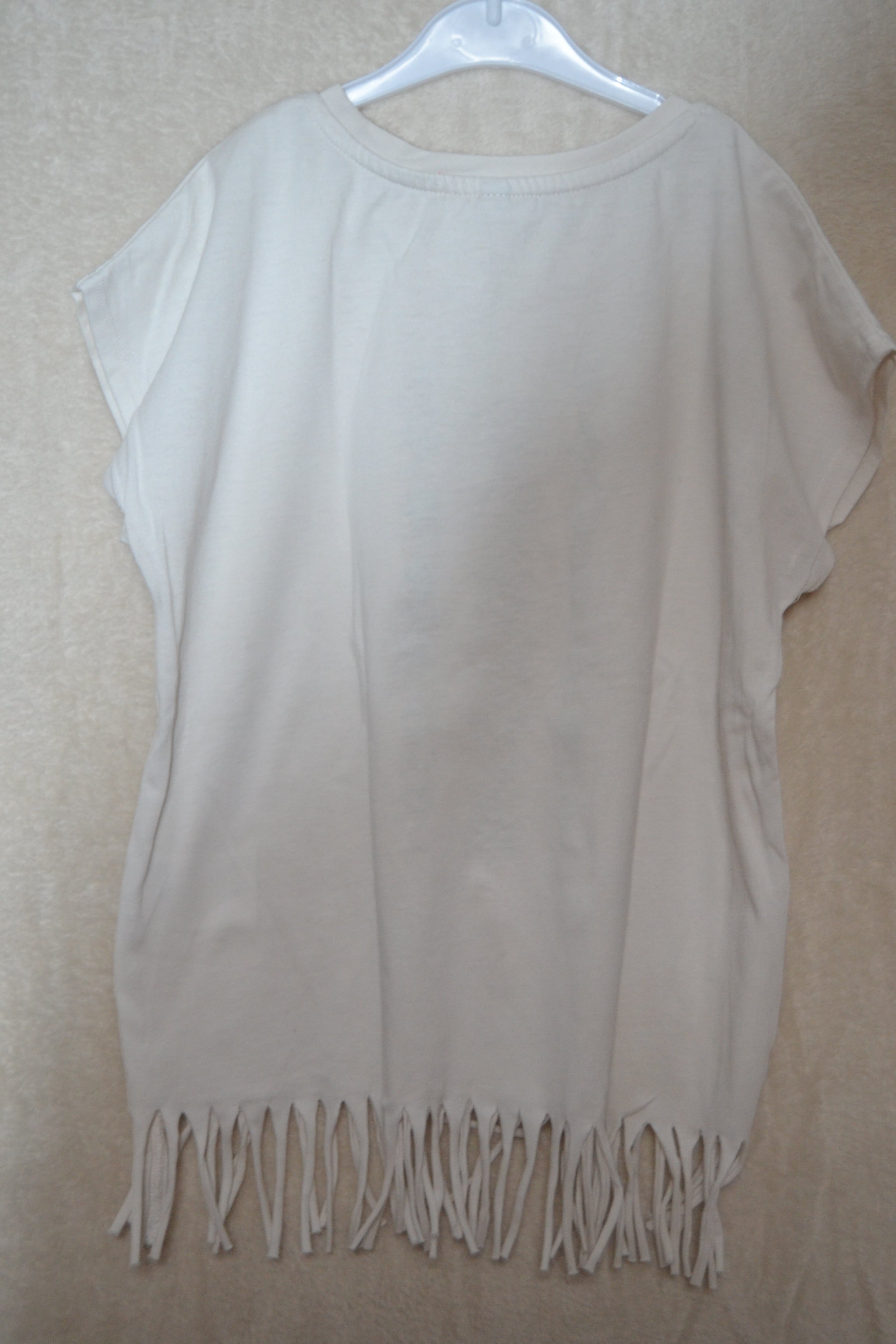 T-shirt Blanc — Fille 8 ans