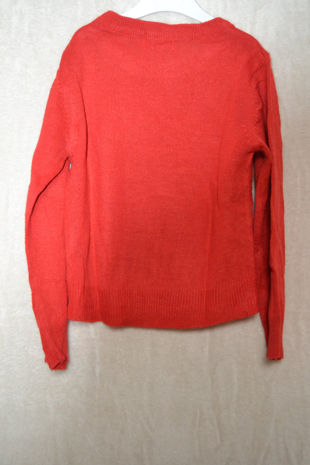 Pull Rouge à Motif Tissaia — 5 ans