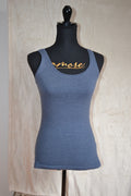 Débardeur Bleu Basic Taille 36
