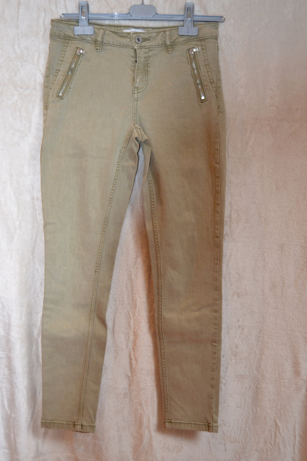 Pantalon jean kaki Promod déstockage