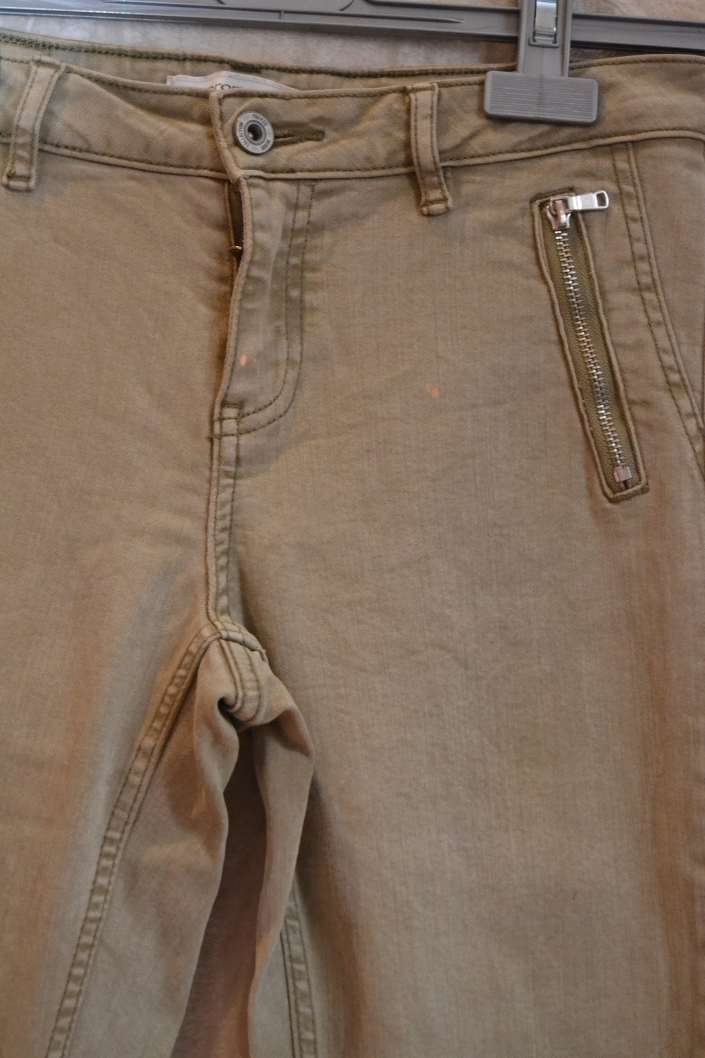 Pantalon jean kaki Promod déstockage