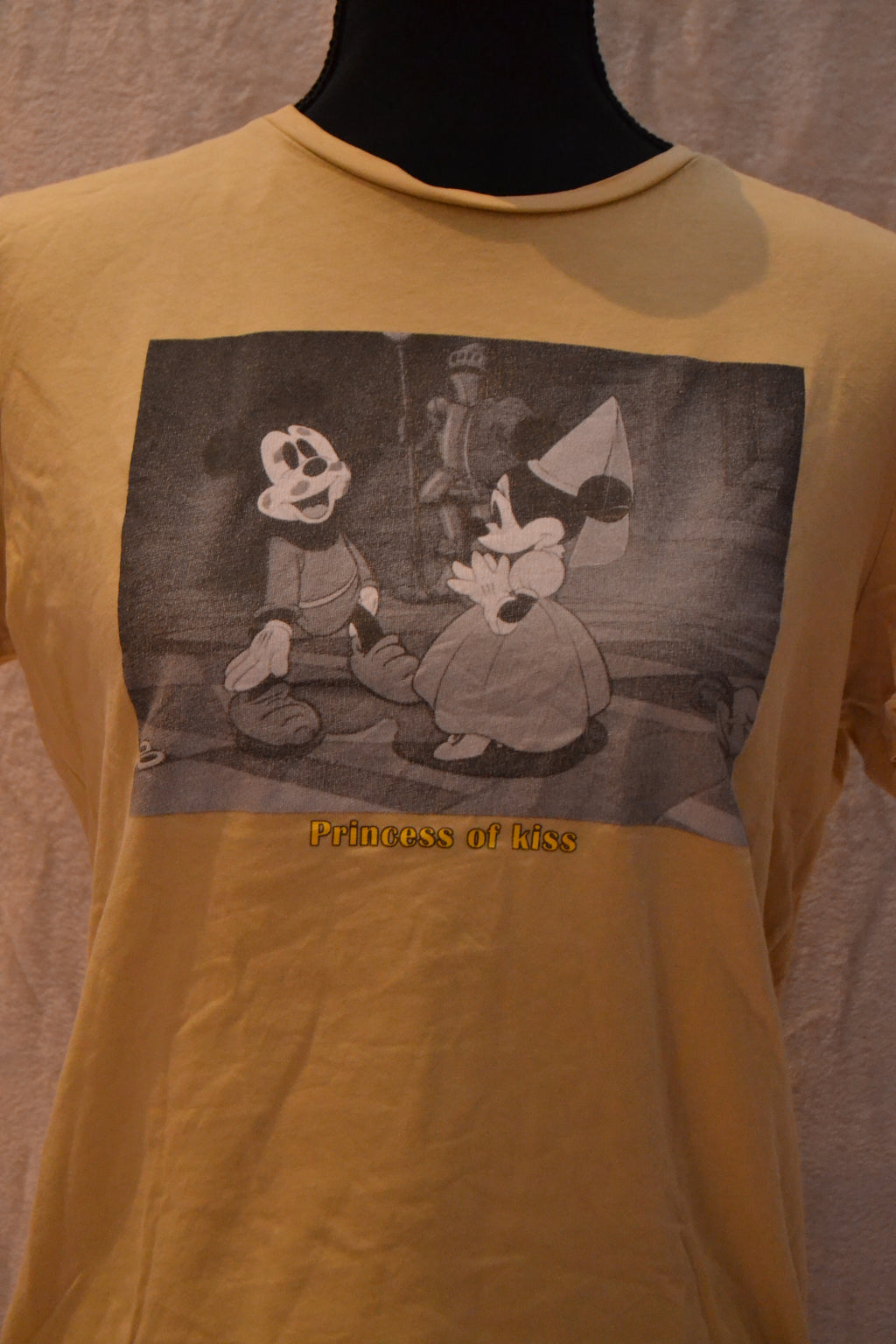 T-shirt Mickey Disney Jaune - Taille M
