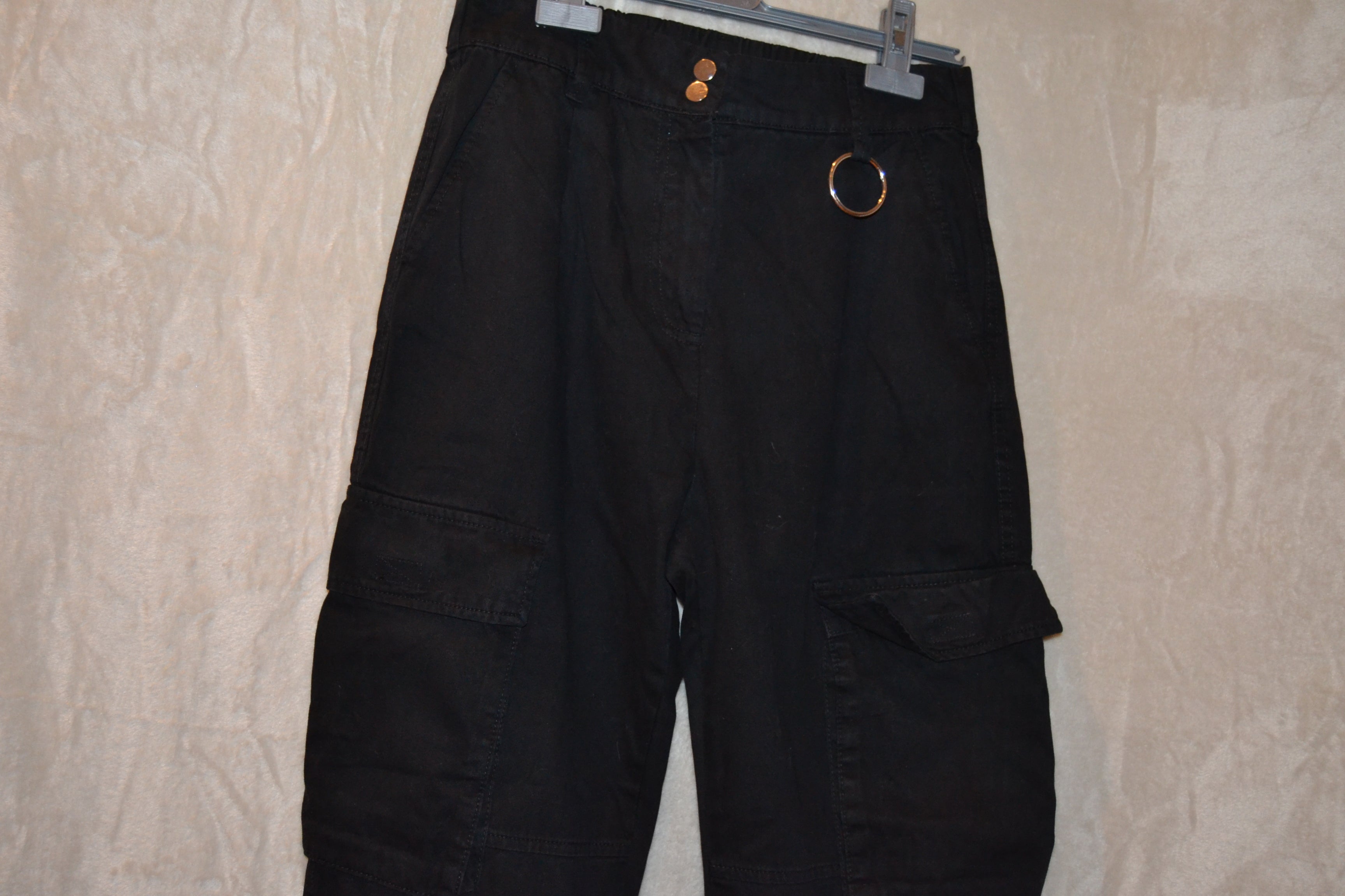 Pantalon Noir Bershka - Taille 38